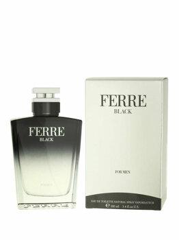 Apa de toaleta Gianfranco Ferre Ferre Black, 100 ml, pentru barbati