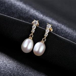 Cercei perle naturale Mariah