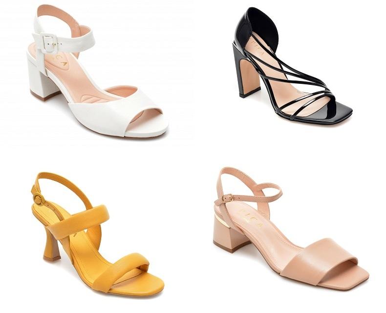 Sandale cu toc elegante online shop-butic magazin